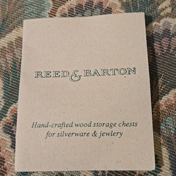 Reed & Bartontop of dresser jewelry box